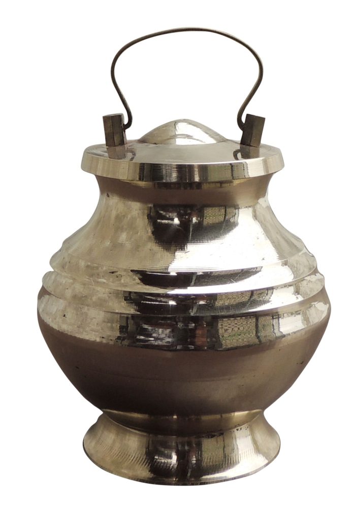Brass Ganga Jali, 300 ml (Showpiec Gangajali), 4 inch, brass, Vedikcraft Moradabad