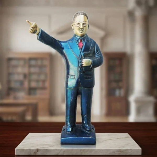 Dr. Ambedkar Statue in Brass (Ambedker), 9.3 inch, brass, Vedikcraft Moradabad