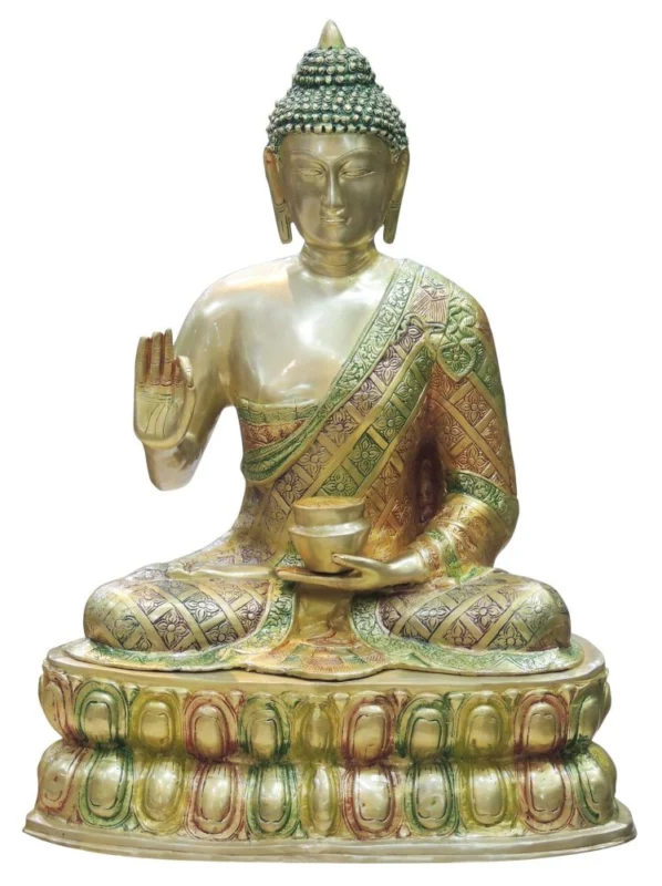 Buddha Idol in Brass