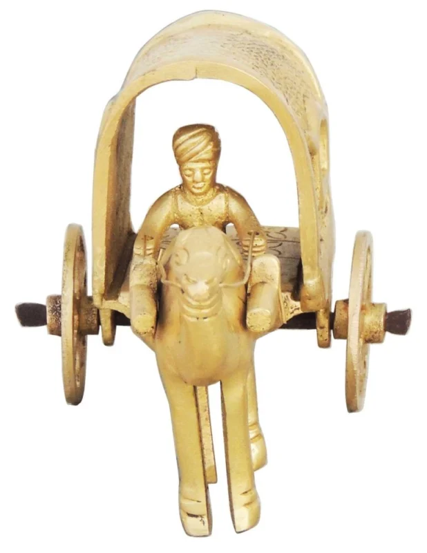 Brass Miniature Camel Cart Roof