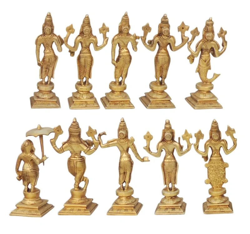 Deity Idol in Brass (Das Avatar)