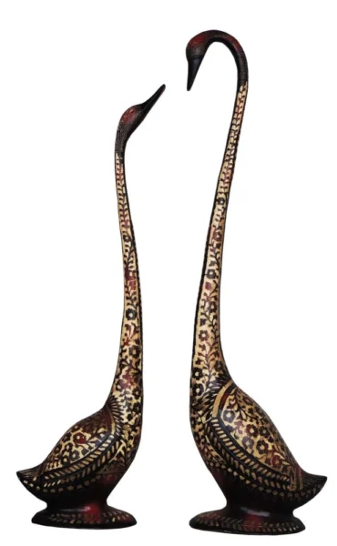 Brass Duck Showpiece Pair, 33.5 inch, 6.86 kg, brass, Vedikcraft Moradabad