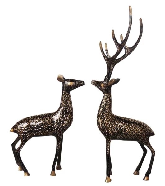Brass Duck Showpiece Pair, 16 inch, brass, Vedikcraft Moradabad