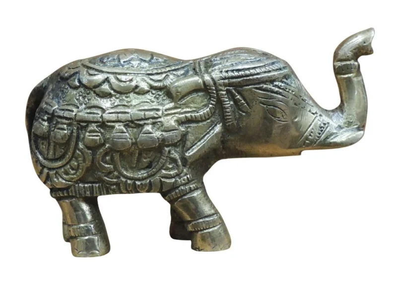 Brass Elephant Showpiece – for Vastu and Décor