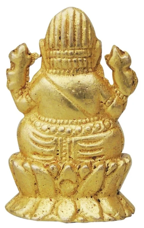 Ganesh Ji Idol in Brass, 2 inch, design BS858-A