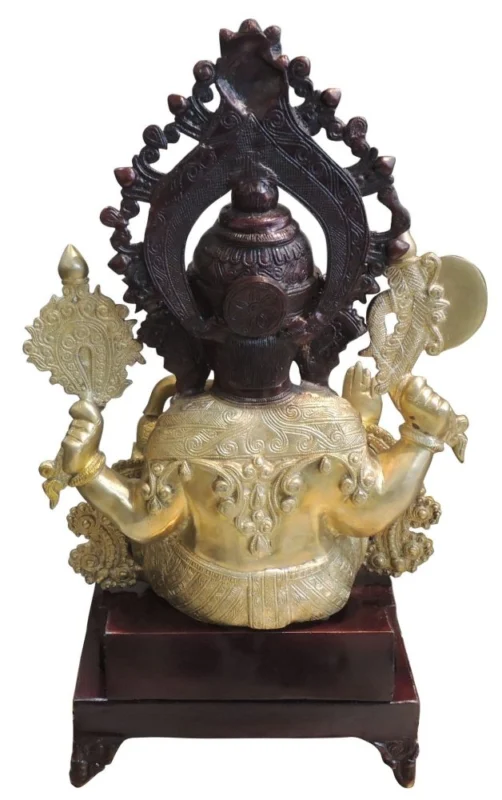Ganesh Ji Idol in Brass, 27 inch, 34 kg