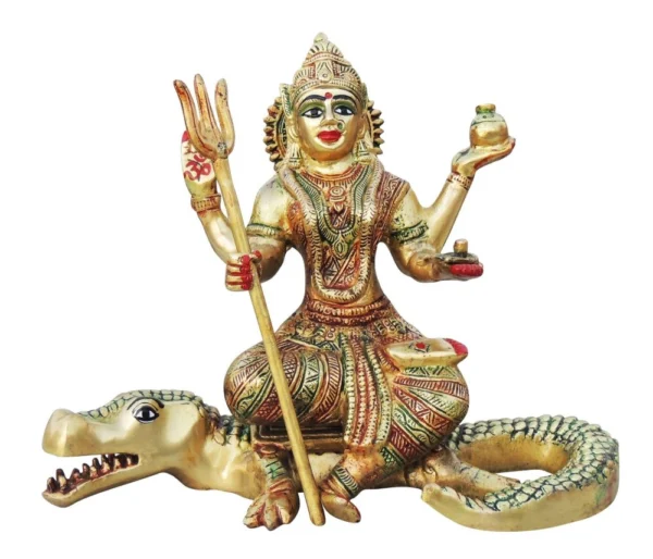 Devi Idol in Brass, brass, Vedikcraft Moradabad