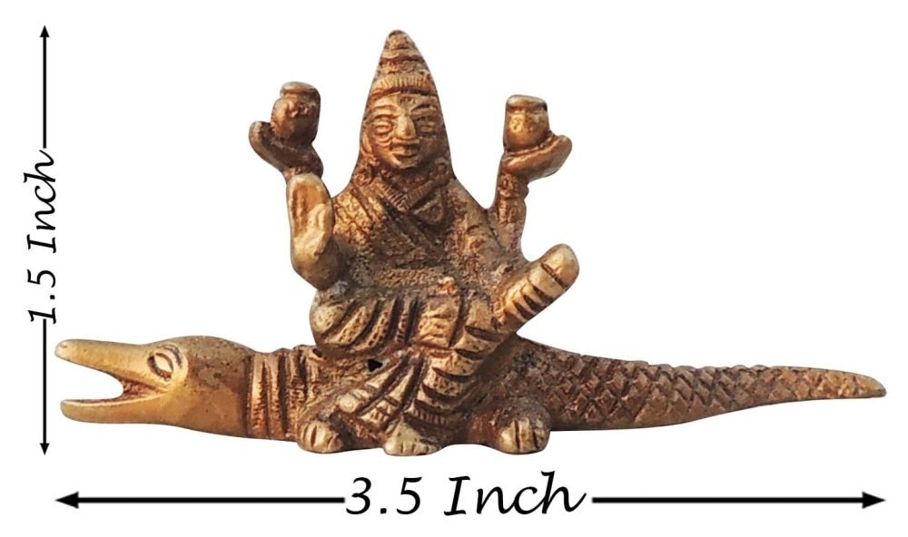 Devi Idol in Brass, 1.5 inch, brass, Vedikcraft Moradabad