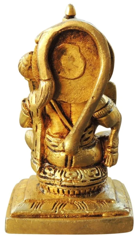 Hanuman Ji Idol in Brass, 4.5 inch, 940 g