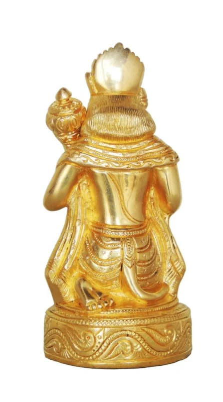 Hanuman Ji Idol in Brass, 6.8 inch