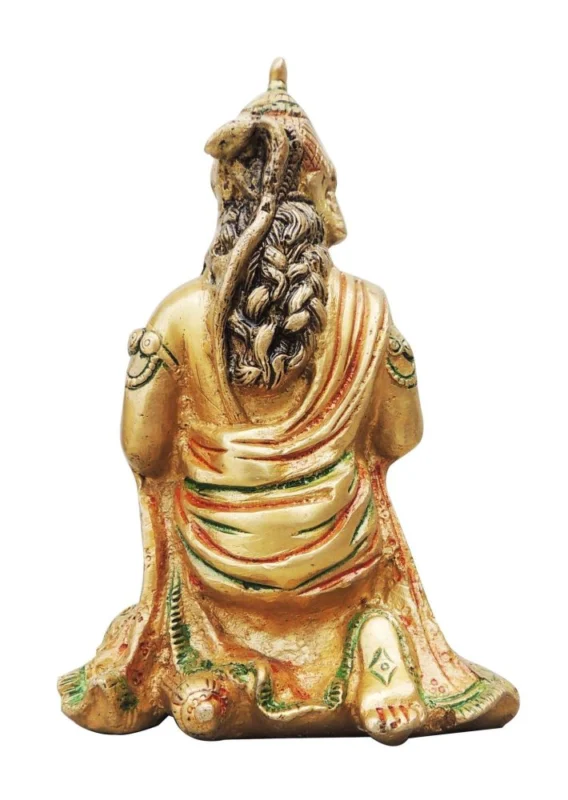 Hanuman Ji Idol in Brass, 6.1 inch