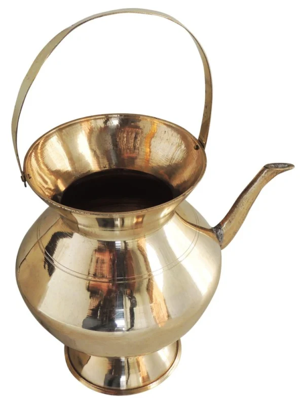 Brass Kamandal, 5.6 inch