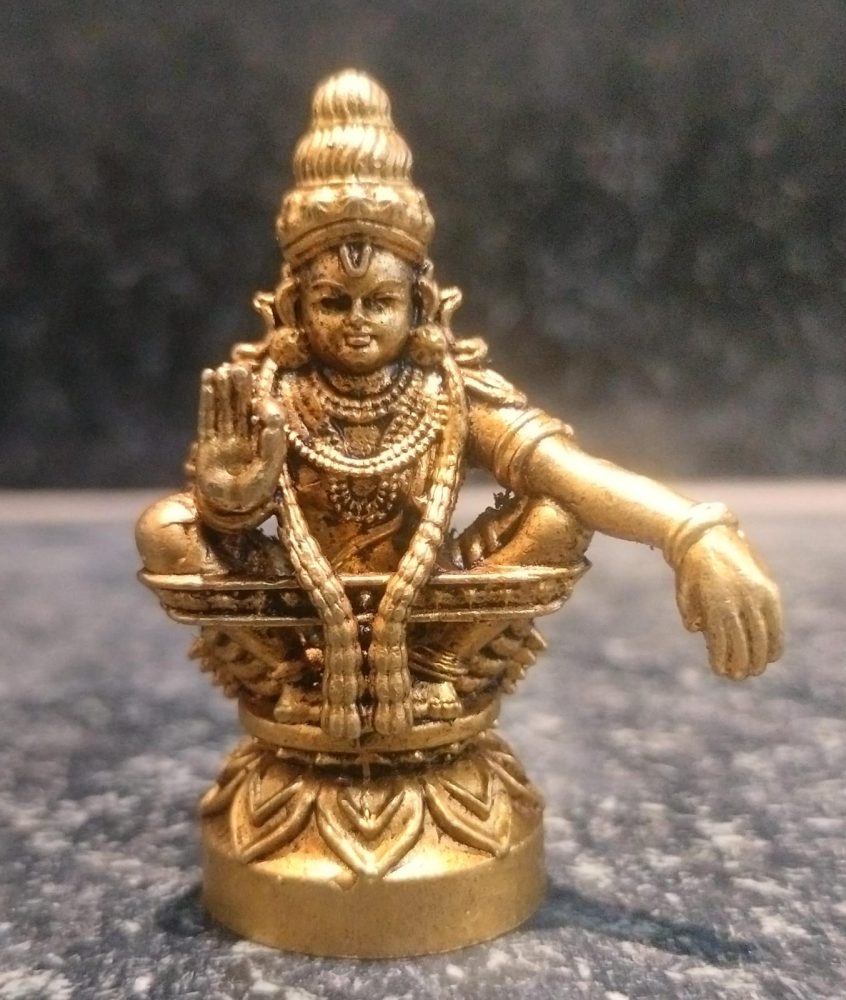 Kuber Ji Idol in Brass, 2 inch, brass, Vedikcraft Moradabad
