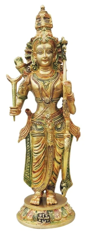 Ram Darbar Idol in Brass (Laxman), 6.6 kg