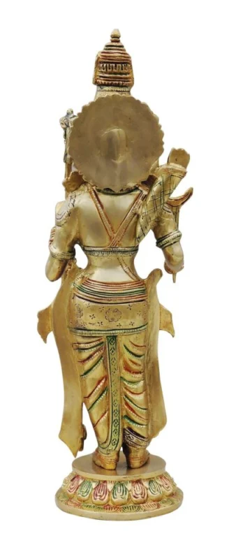 Ram Darbar Idol in Brass (Laxman), 6.6 kg