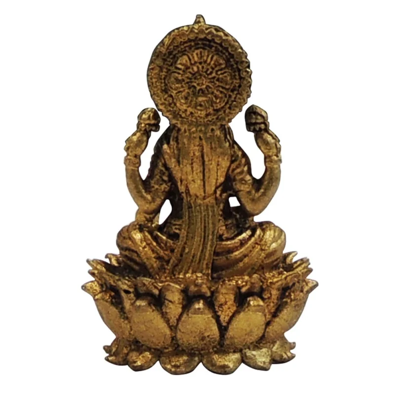 Lakshmi Ji Idol in Brass (Laxmi), 1.5 inch, 40 g