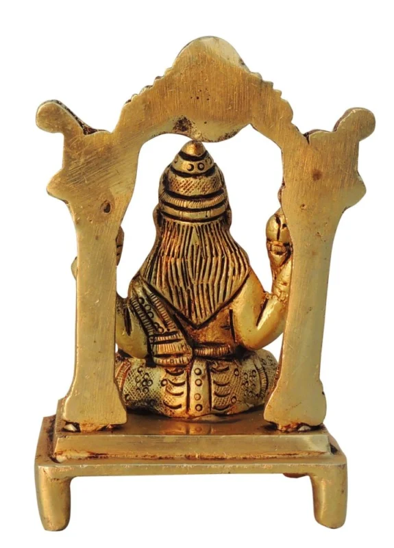 Lakshmi Ji Idol in Brass (Laxmi), 4.5 inch, design BS1441-L
