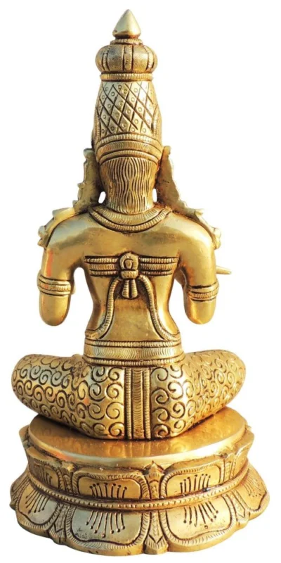 Annapurna Devi Idol in Brass, 10.5 inch
