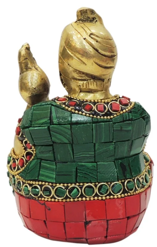 Brass Male Musical Figurine, 4.5 inch, design BS1830-C