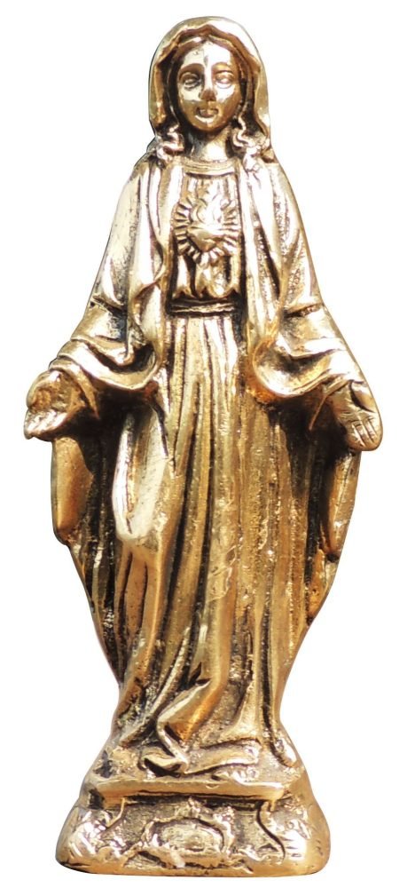 Jesus Idol in Brass (Merry), 5.6 inch, brass, Vedikcraft Moradabad