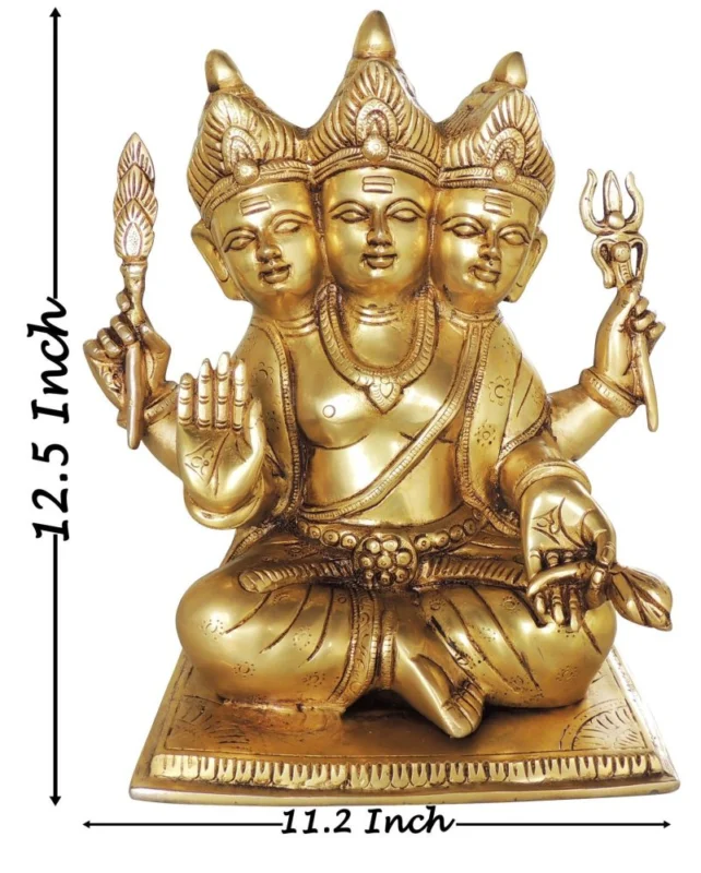 Kartikeya Idol in Brass (Murugan), 12.5 inch – for Pooja Room