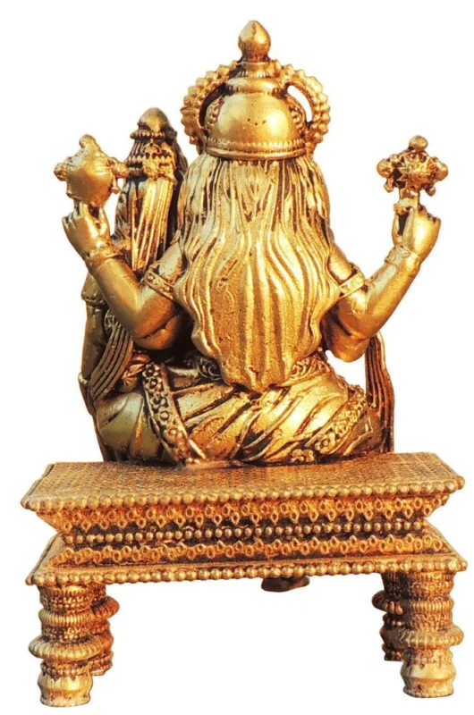 Narasimha Idol in Brass (Narsingh), 4.7 inch