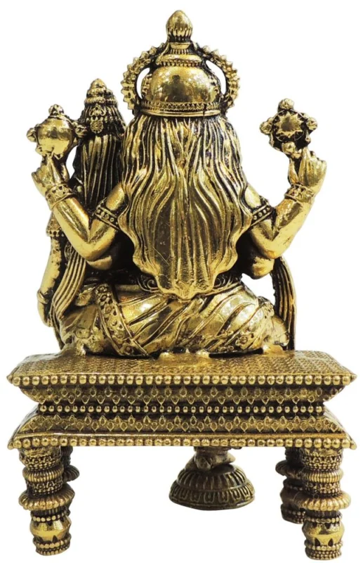 Narasimha Idol in Brass (Narsingh), 5.5 inch