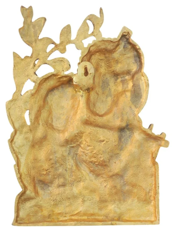 Radha Krishna Idol in Brass, 14 inch, 4.69 kg