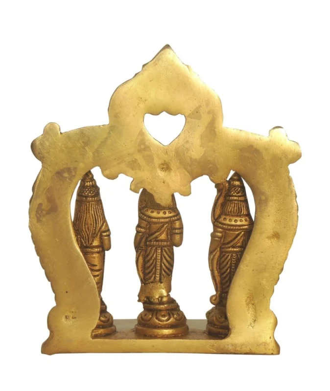 Ram Darbar Idol in Brass, 5.5 inch, 660 g
