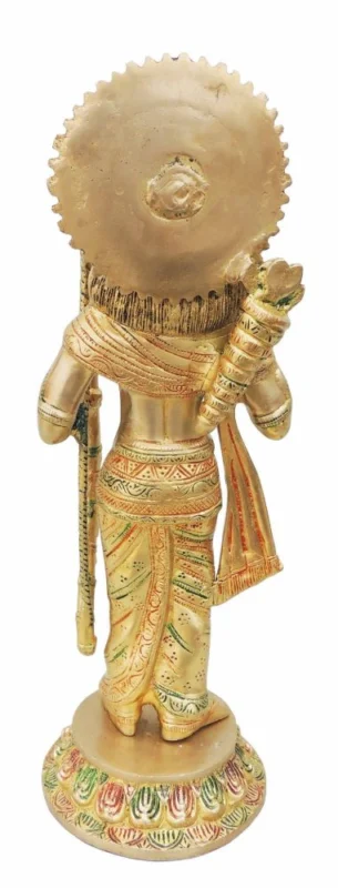 Ram Ji Idol in Brass, 15 inch