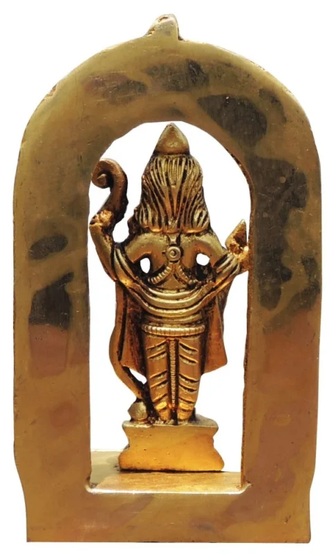 Ram Lalla Idol in Brass (Lala), 4.2 inch