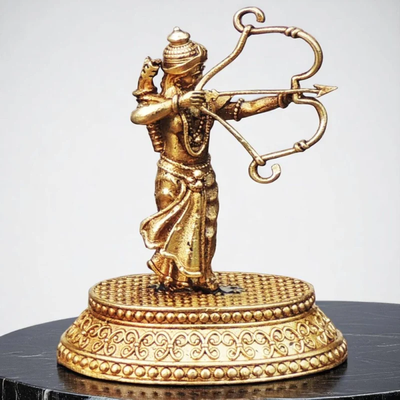 Ram Lalla Idol in Brass (Lala), 2.5 inch – for Desk and Car