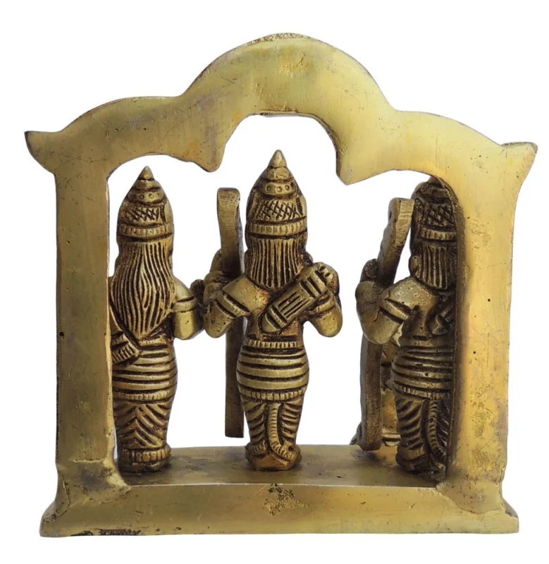 Ram Darbar Idol in Brass (Ramdarbar), 780 g