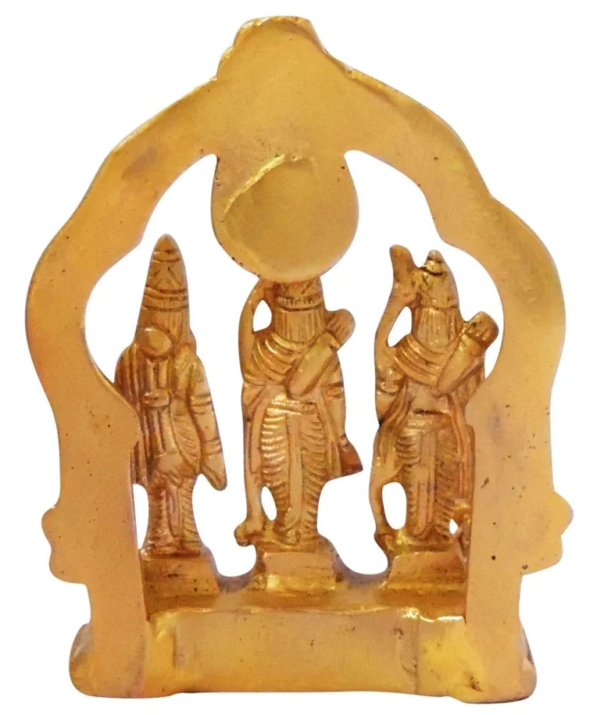 Ram Darbar Idol in Brass (Ramdarbar), 5 inch
