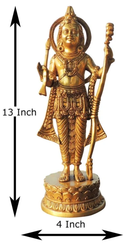 Ram Lalla Idol in Brass (Ramlala), 13 inch, design BS1738-E