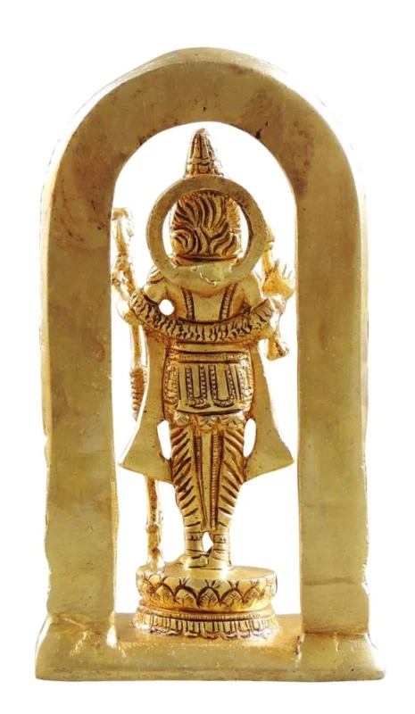Ram Lalla Idol in Brass (Ramlala), 7 inch, design BS1717-E