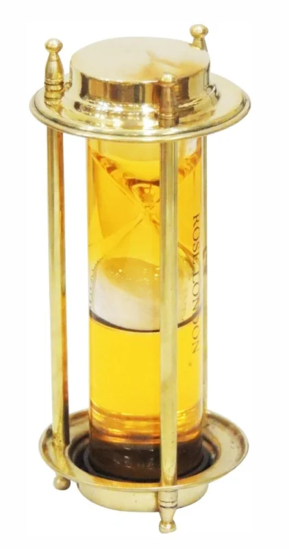 Brass Sand Timer, 7 inch