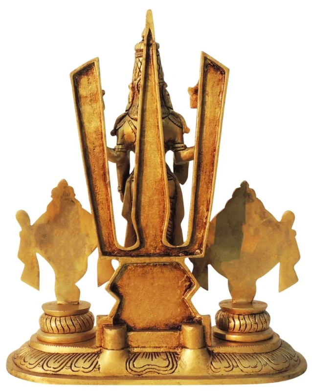 Shank Chakra Idol in Brass (Bala), 13 inch