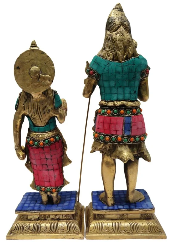Shiv Ji Idol in Brass (Parvati), 11.5 inch