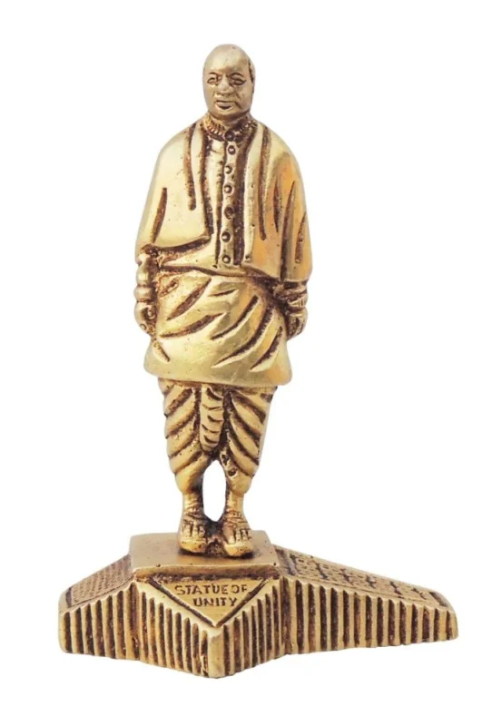 Statue of Unity (Sardar Patel) Statue in Brass (Vallabhbhai), 200 g