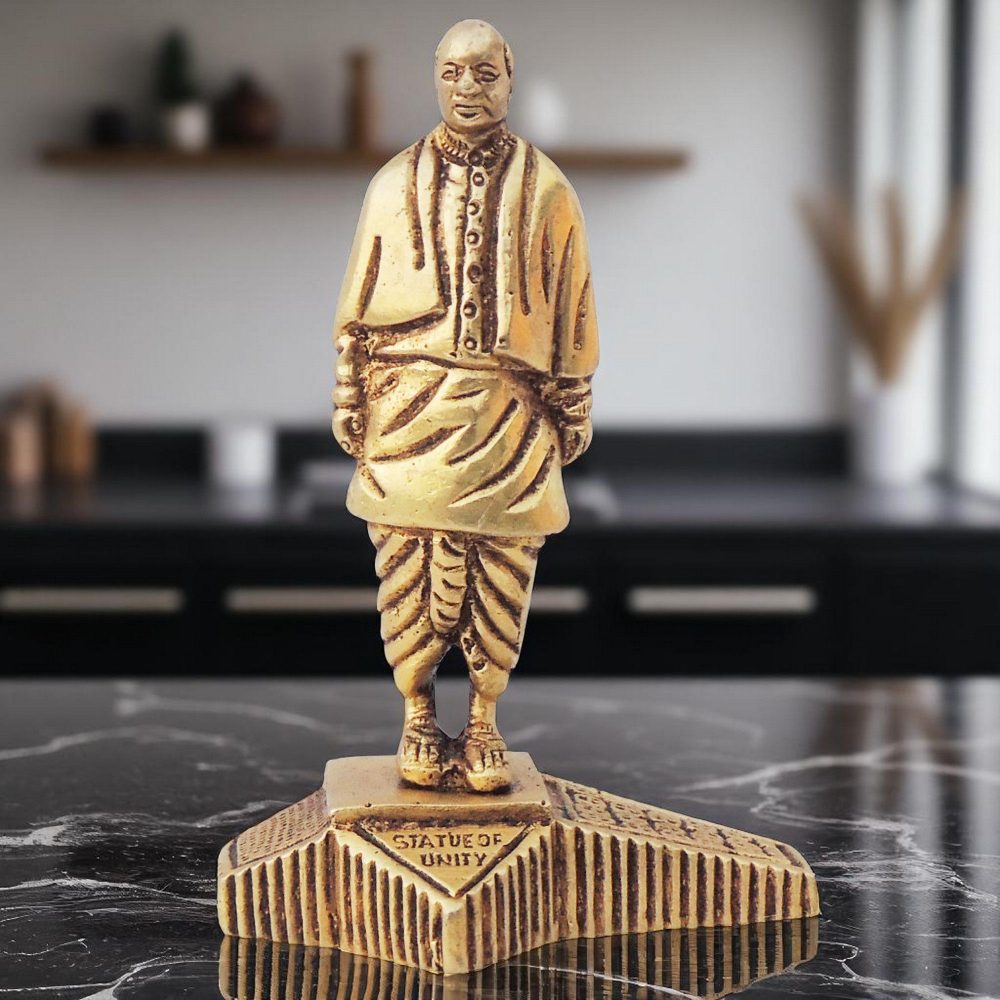 Statue of Unity (Sardar Patel) Statue in Brass (Vallabhbhai), brass, Vedikcraft Moradabad