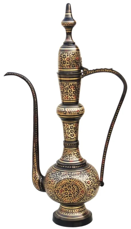 Brass Surahi / Aftaba, 9.9 inch – Antique Décor