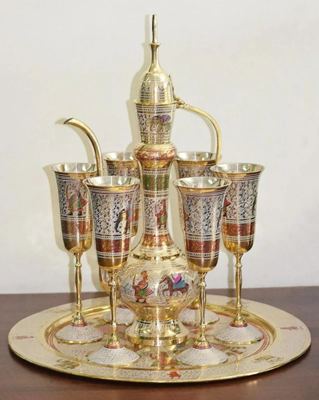 Brass Glass (Gilas) (Wine Glasses)