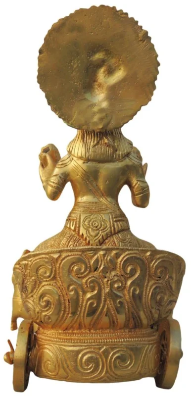 Brass Surya Dev Rath idol