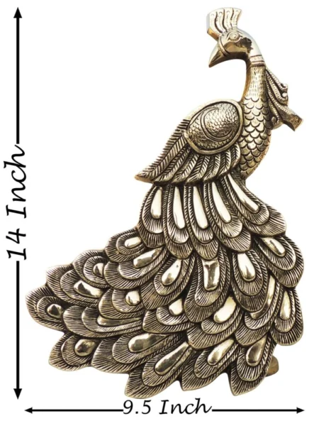 Brass Wall Hanging Decorative, 9.5 inch, brass, Vedikcraft Moradabad