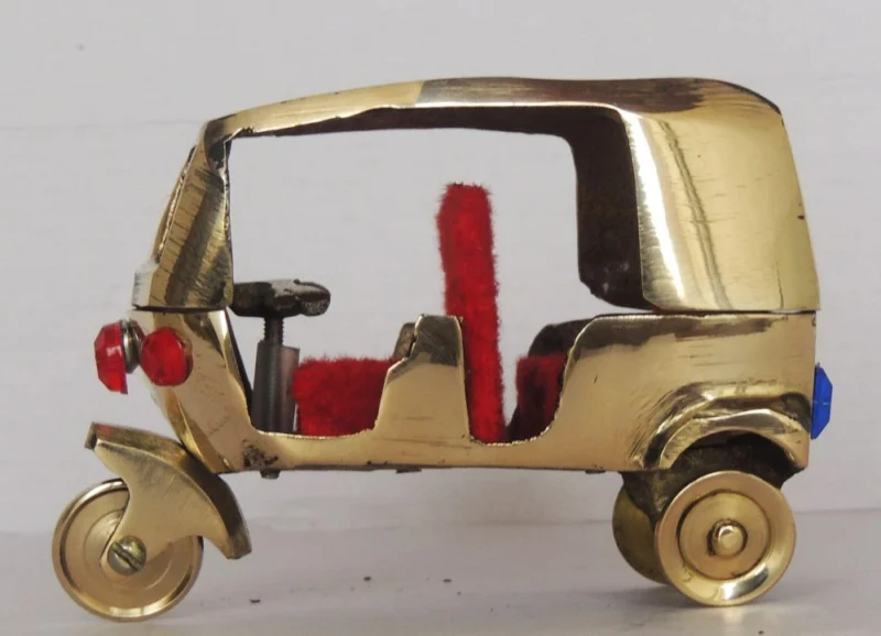 Brass Miniature Small Auto, 2.8 inch – Toy for Children