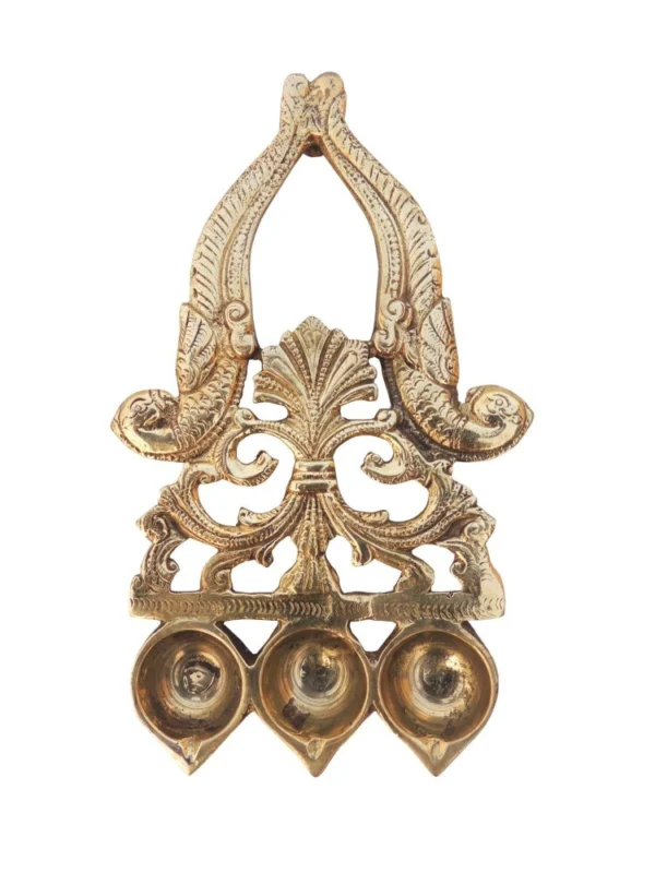 Brass Table Diya (Deepak), 0.5 inch