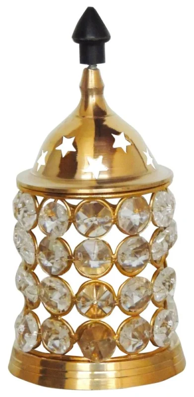 Brass Table Diya (Deepak) (Deep), 6 inch (No. 2)