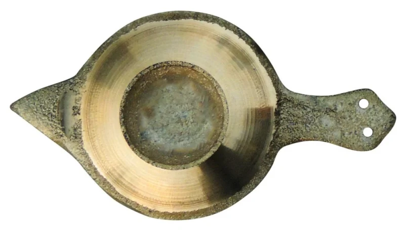Brass Table Diya (Deepak), 0.8 inch (No. 0)