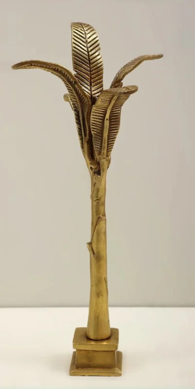 Brass Tree Showpiece (Banana), 11.5 inch